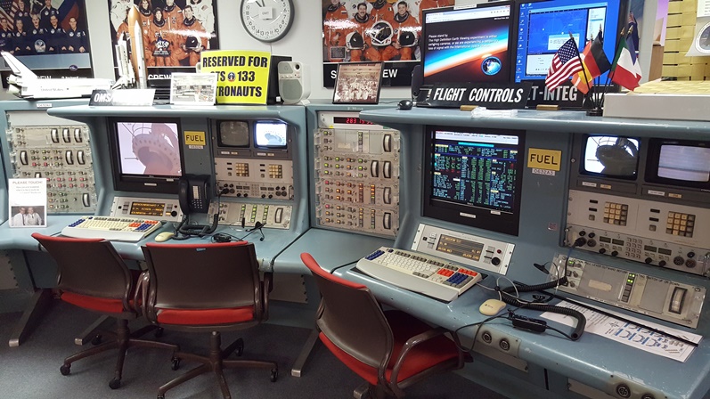 American Space Museum, gleich drau&szlig;en befindet sich der Walk of Fame